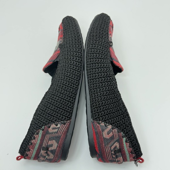 The Sak Slip On Loafer Crochet Driving Moccasins Crochet Multicolor Aztec US 8.5 - Picture 6 of 9